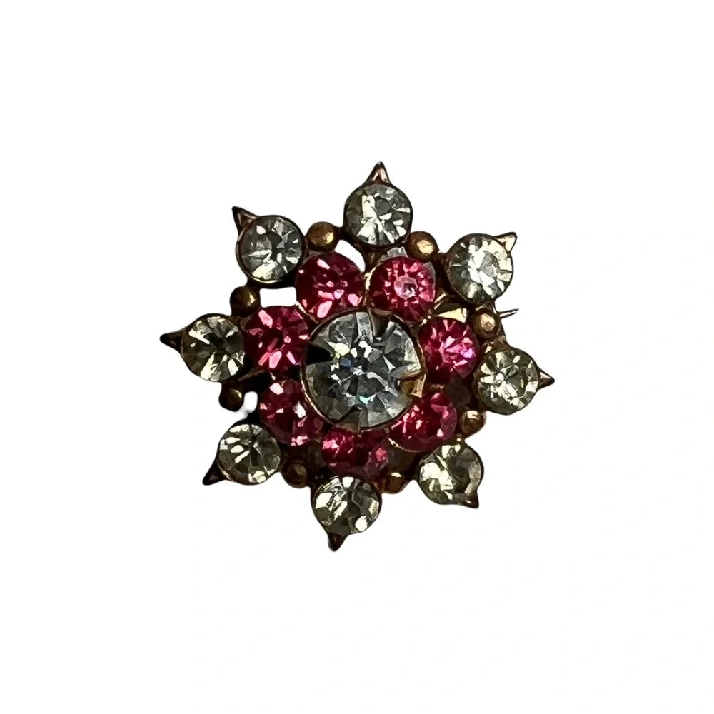 Vintage Crystal Brooch